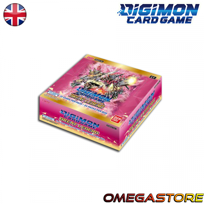 BT04 - Boite de 24 Booster Great Legend - Digimon Card Game