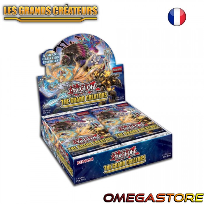 Boite de 24 boosters - Les Grands Créateurs