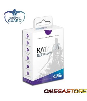 100 pochettes Katana Violet - taille Standard- Ultimate Guard
