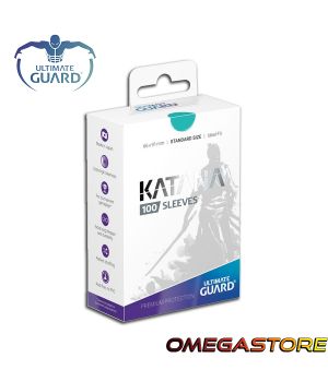 100 pochettes Katana Turquoise - taille Standard- Ultimate Guard