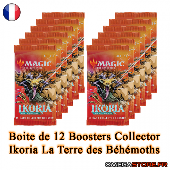 Boite de 12 boosters Collector - Ikoria La Terre des Béhémoths Boite de 12 boosters Collector - Ikoria La Terre des Béhémoths