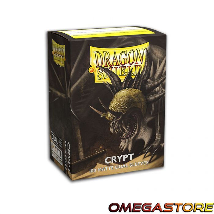 Crypt Matte Dual - Standard - protège carte Dragon Shield