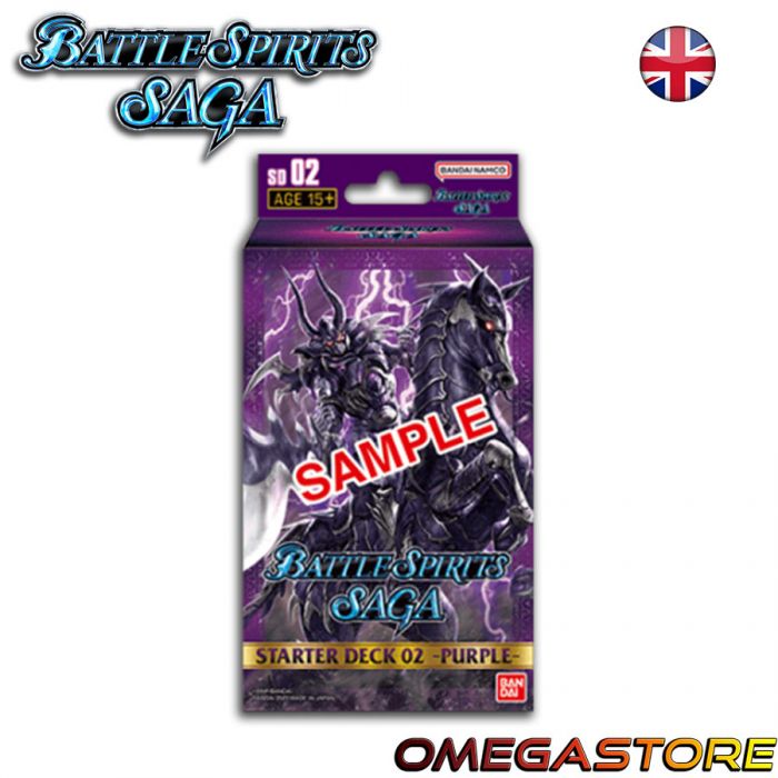 Starter Deck - SD02 Purple - Battle Spirits Saga Starter Deck - SD02 Purple - Battle Spirits Saga