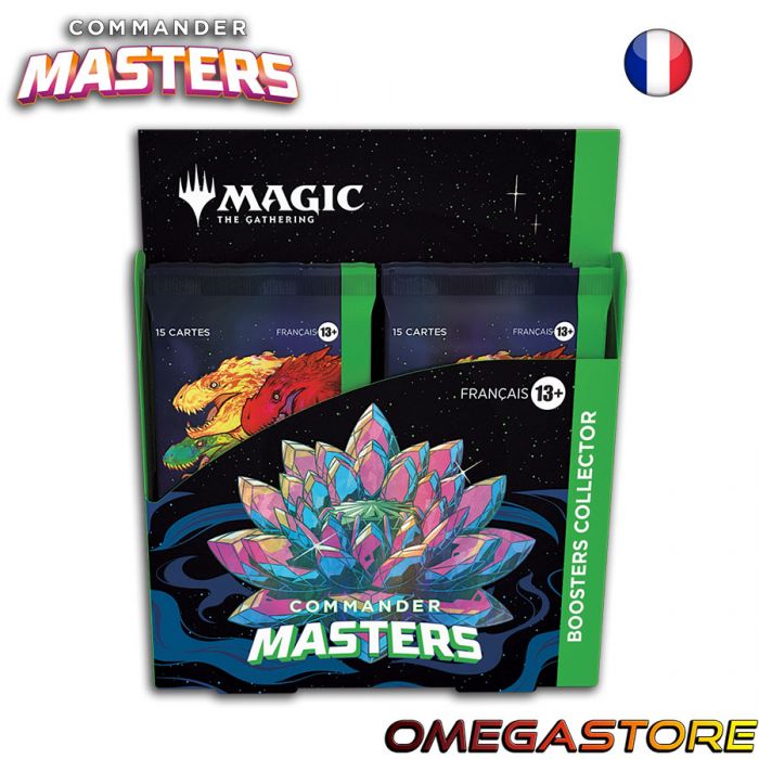 Boîte de 4 boosters collector - Commander Master - Magic : The Gathering