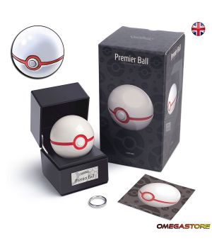 Réplique Premier Ball en métal avec éclairage interactif - Pokémon