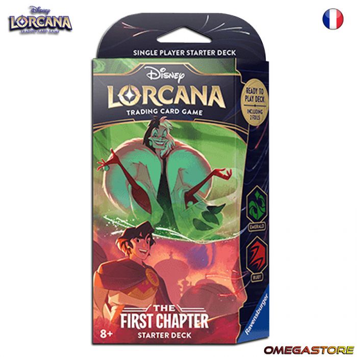 Deck Cruella Aladin chapitre 1 Disney Lorcana TCG