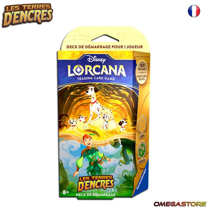 Deck Peter pan Pongo Chapitre 3 - Les Terres d'Encres - Disney Lorcana TCG