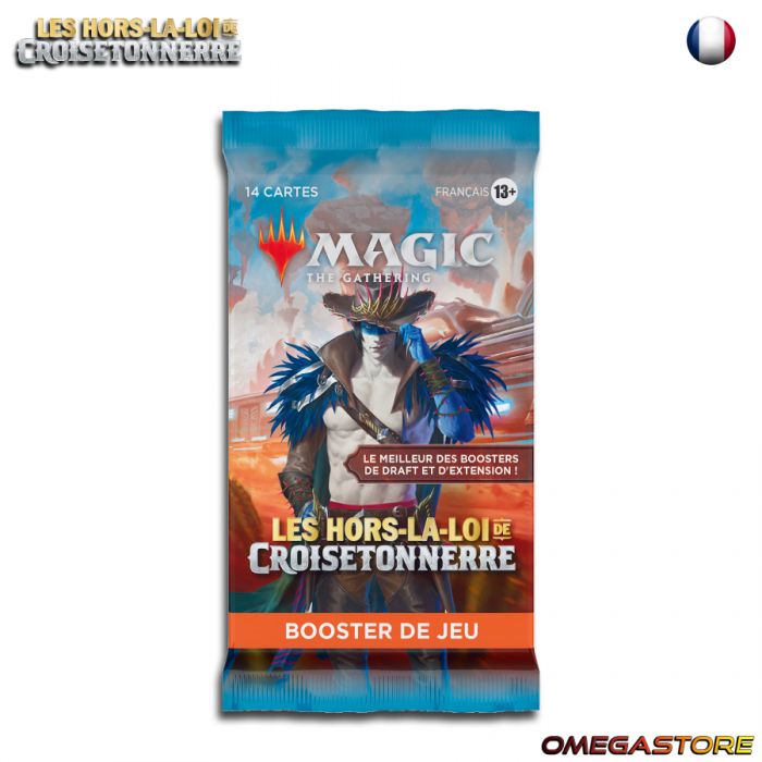 Booster de jeu Magic: The Gathering Les hors-la-loi de Croisetonnerre (14 cartes Magic)