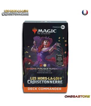 Deck Commander Magic: The Gathering Les hors-la-loi de Croisetonnerre - Ennemie publique numéro un