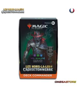 Deck Commander Magic: The Gathering Les hors-la-loi de Croisetonnerre - Vol qualifié