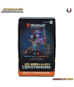 Deck Commander Magic: The Gathering Les hors-la-loi de Croisetonnerre - Rapide de la gâchette