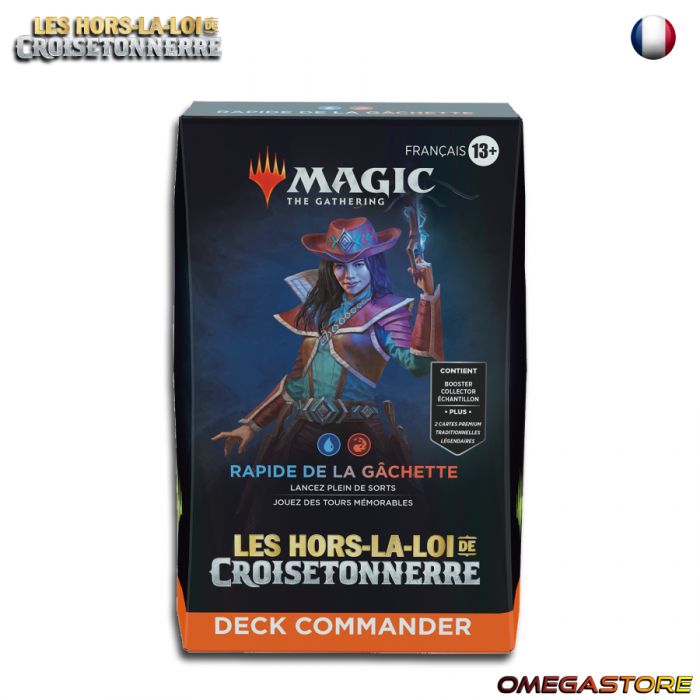 Deck Commander Magic: The Gathering Les hors-la-loi de Croisetonnerre - Rapide de la gâchette