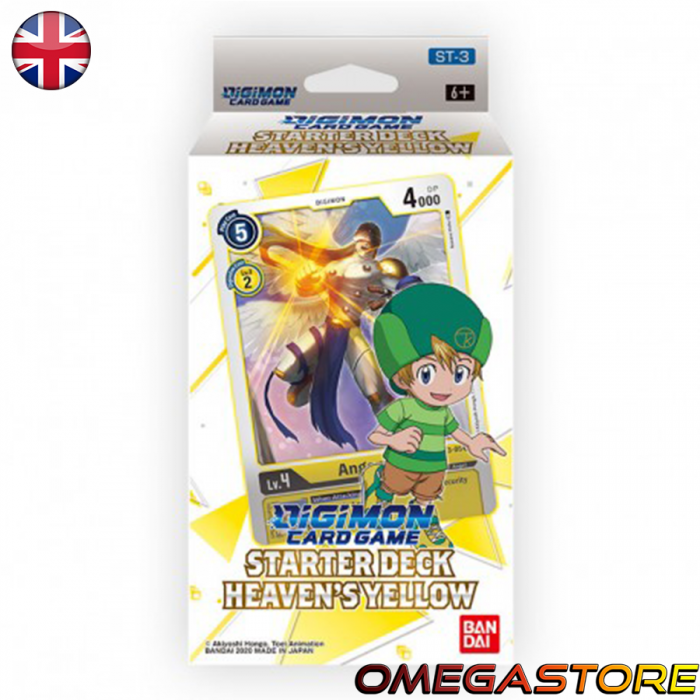 Starter Deck 3 - Heaven's Yellow - Digimon Starter Deck 3 - Heaven's Yellow - Digimon