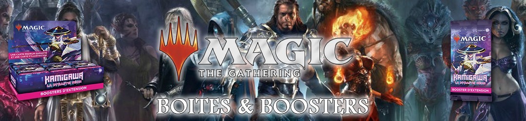 Boites & boosters Magic the gathering